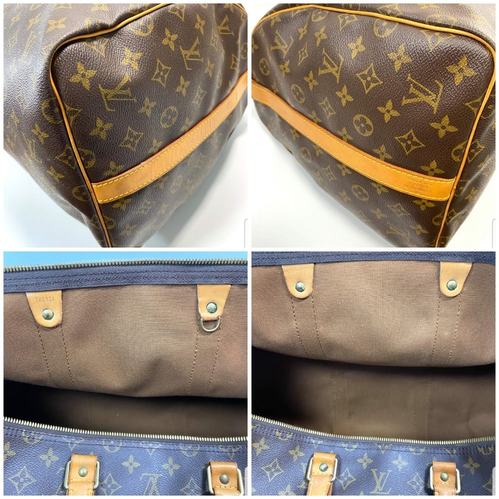 💯 Louis Vuitton Keepall 55 Bandouliere - Picture 4 of 6
